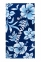 Полотенце пляжное велюр Lotus Hawaii 75х150 синий 2
