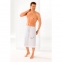 Юбка для сауны Cawoe Sauna 9065-76 silbergrau-weiss 3