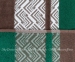 Махровое полотенце Hobby Nazende 50X90 Зеленый/Коричневый (8698499313729) 3