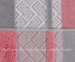 Махровое полотенце Hobby Nazende 50X90 Розовый/Серый (8698499313828) 3