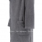 Мужской халат Cawoe New Zipper 6516-774 anthrazit-schwarz 4