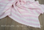 Плед-накидка Barine Stripe Muslin Pembe 77х82 розовый 3