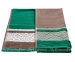Махровое полотенце Hobby Nazende 50X90 Зеленый/Коричневый (8698499313729) 4