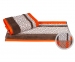 Махровое полотенце Hobby Nazende 70X140 Оранжевый/Коричневый (8698499313774) 4