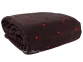 Махровая простынь-покрывало Hobby Lubow/Love Microcotton темно-серая 220х240 (8698499336643) 4