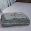 Хлопковая простынь-покрывало La Modno Pike Stonewashed French Green 220х240 5