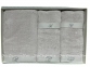 Набор серых махровых полотенец Blumarine Benessere Ice 5пр. 0