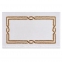 Хлопковый коврик ABYSS & HABIDECOR Cross white-gold 70х120 0
