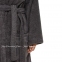 Махровый халат с капюшоном Trussardi Hood Antracite-697 2