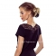Женская черная блузка с коротким рукавом Eldar Kristina 2