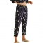 Женская хлопковая трикотажная пижама капри с блузой Hays 27404 4