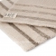 Бежевый хлопковый коврик PHP Life Stripes beige 60х90 1