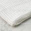 Белое вафельное полотенце Lappartement Waffle 50х90 white 2