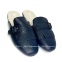 Мужские кожаные комнатные тапочки Pellagio 4646 синий флотар 0
