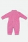 Детский комбинезон Модный карапуз флисовый розовый 1
