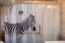 Шторка для ванной Spirella Zebra 0