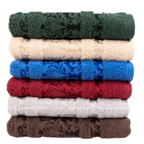 Набор махровых полотенец Cestepe VIP Cotton Hayal 50х90 хлопок 6пр.