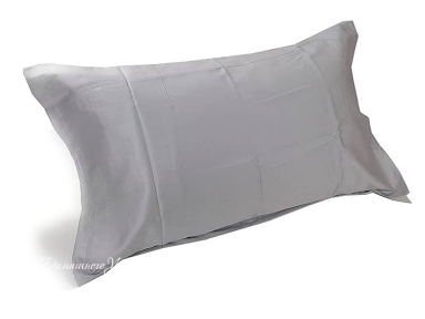 Набор сатиновых наволочек Fazzini Trecento Grigio Perla-268 50х70 2 шт.