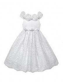 Платье Cinderella Снежная королева для девочек белый