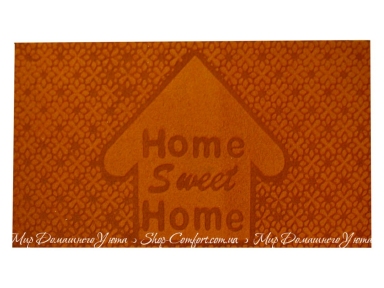 Коврик придверный IzziHome Parga Kahve Home Sweet Ev 40x75 (2200000602756)