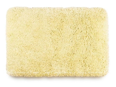 Желтый коврик в ванную Spirella Highland 70х120