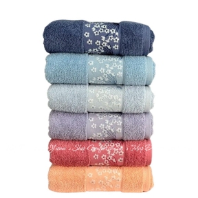 Набор махровых полотенец Cestepe VIP Cotton Bernini 50х90 хлопок 6пр.
