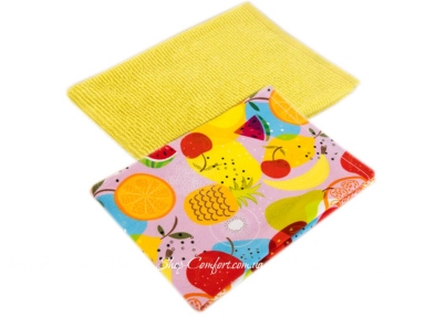 Набор кухонных полотенце Maisonette Fruit 2 шт. (8699965143970)