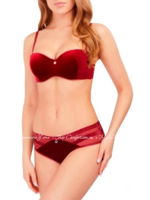 Бюстгальтер-балконет Marc & Andre A8-2913 Velvet бордовый
