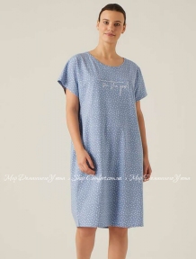 Женская трикотажная ночная сорочка с коротким рукавом Hays 753003