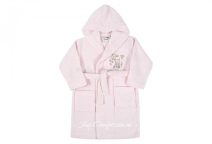 Детский халат для девочек Karaca Home Doe Pembe 2020-2 розовый
