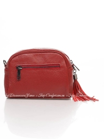 Клатч Genuine Leather 1828_red Кожаный Красный