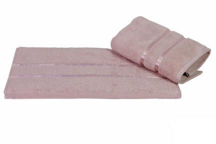 Махровое полотенце для лица Hobby Dolce 50х90 светло-лиловый