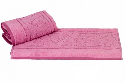 Махровое полотенце для лица Hobby Sultan 50х90 розовый