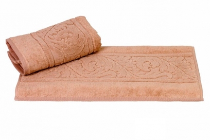 Махровое полотенце для лица Hobby Sultan 50х90 бежевый