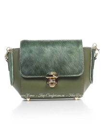 Клатч Italian Bags 1658_green Кожаный Зеленый