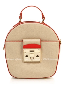 Клатч Italian Bags 6206_taupe Кожаный Таупе