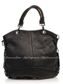 Сумка На Каждый День Italian Bags 8079_black Кожаная Черный