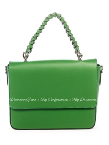 Клатч Italian Bags 8504_green Кожаный Зеленый