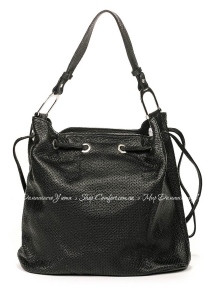 Сумка На Каждый День Italian Bags 8510_black Кожаная Черный