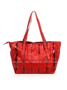 Сумка На Каждый День Italian Bags STK8124_red Кожаная Красный