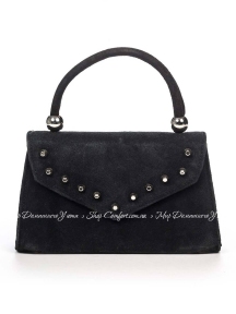 Клатч Italian Bags STK_SM_8367_black Кожаный Черный