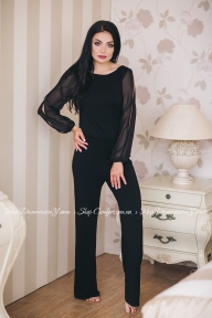 Женский комбинезон Shato 1308 black