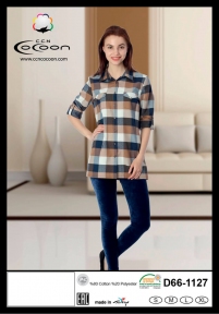 Комплект женский Cocoon 66-1127 рубашка и лосины (m012430)