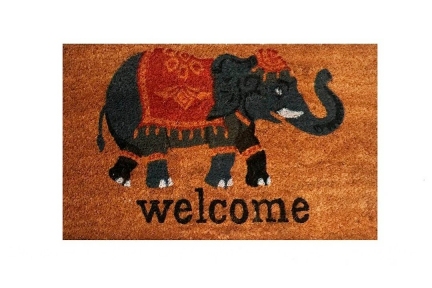 Коврик придверный IzziHome Koko 35X60 Gri Welcome Fil (2200000547231)