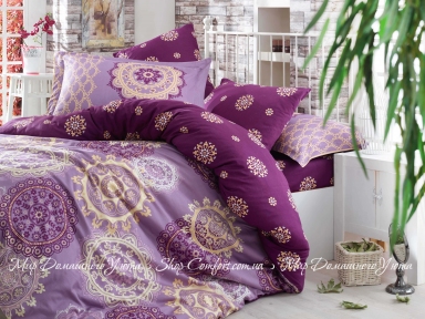 Постельное белье Hobby Ottoman фиолетовый евро