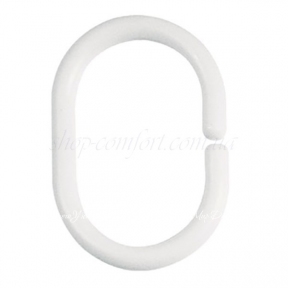 Кольца для шторки в ванную Spirella C-Minor 12 штук белые
