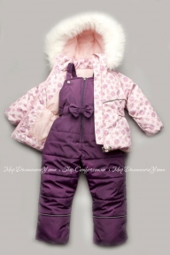 Детский костюм-комбинезон Модный карапуз Bubble pink