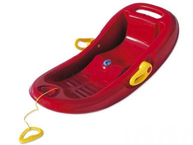 Санки-корыто KHW Snow Flipper de luxe красный