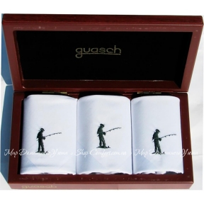 Мужские носовые платки Guasch Art box 50 Pesca
