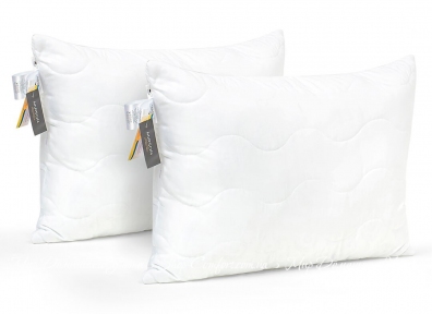 Набор из двух антиалергенных подушек с эвкалиптом MirSon 1621 Eco Light White средние 50х70 (2200002652438)